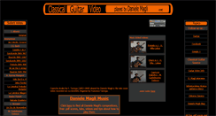 Desktop Screenshot of classicalguitarvideo.com